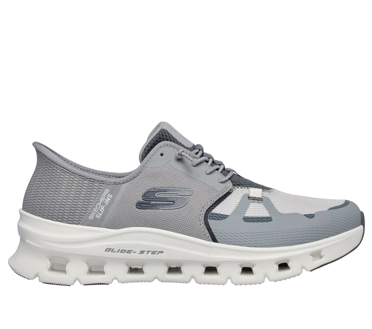 Skechers Slip in Glide Step Hombre Gris