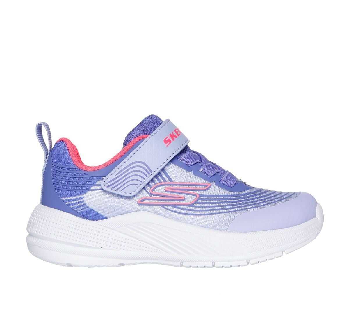 skechers Microspec Advance Lavender Neon Pink Trainer