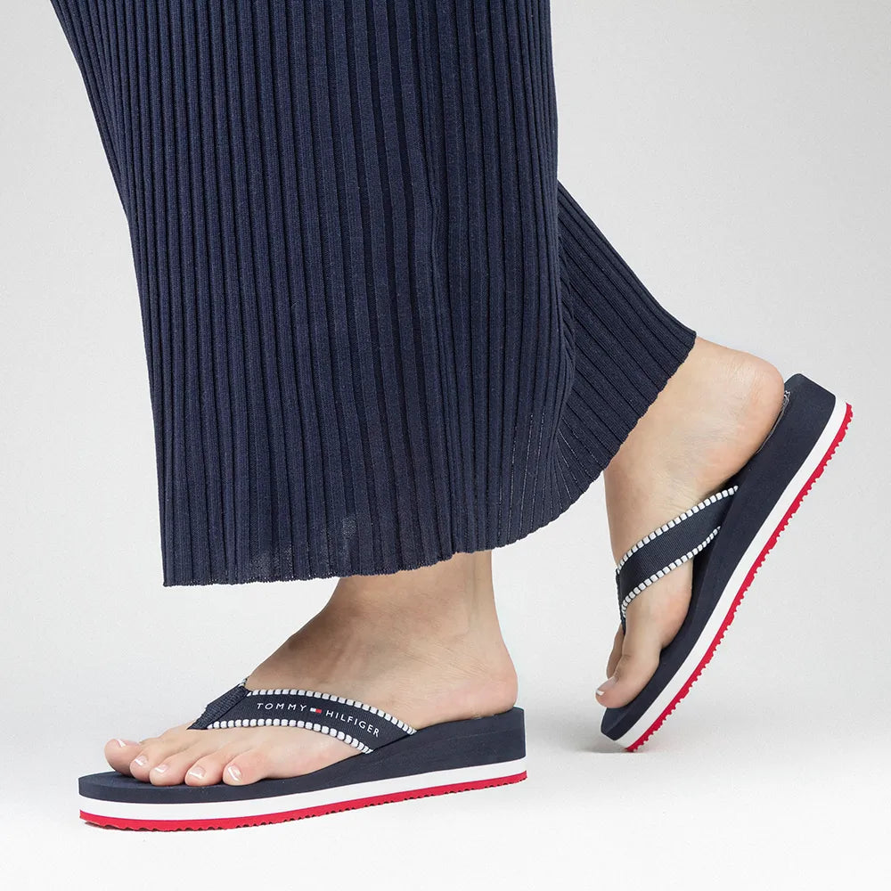 sandalia tommy hilfiger mujer